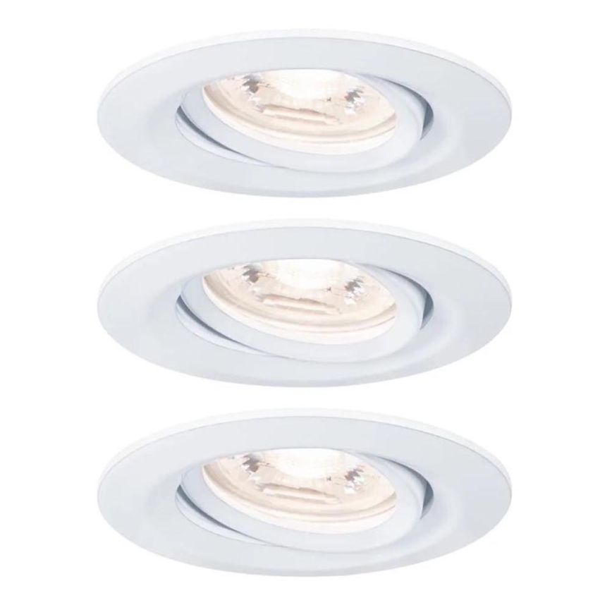 Paulmann 92971 - SETTI 3x LED/4,2W IP23 Himmennettävä kylpyhuoneen kattovalaisin NOVA 230V