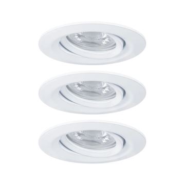 Paulmann 92971 - SETTI 3x LED/4,2W IP23 Himmennettävä kylpyhuoneen kattovalaisin NOVA 230V