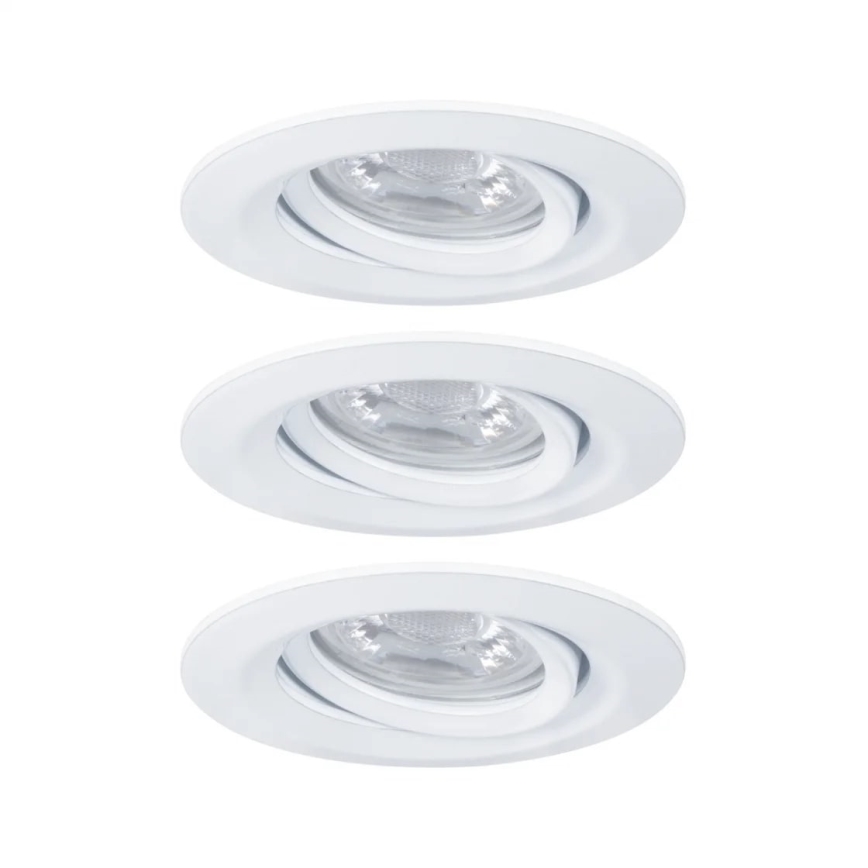 Paulmann 92971 - SETTI 3x LED/4,2W IP23 Himmennettävä kylpyhuoneen kattovalaisin NOVA 230V