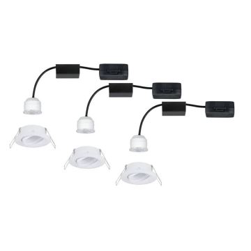 Paulmann 92971 - SETTI 3x LED/4,2W IP23 Himmennettävä kylpyhuoneen kattovalaisin NOVA 230V