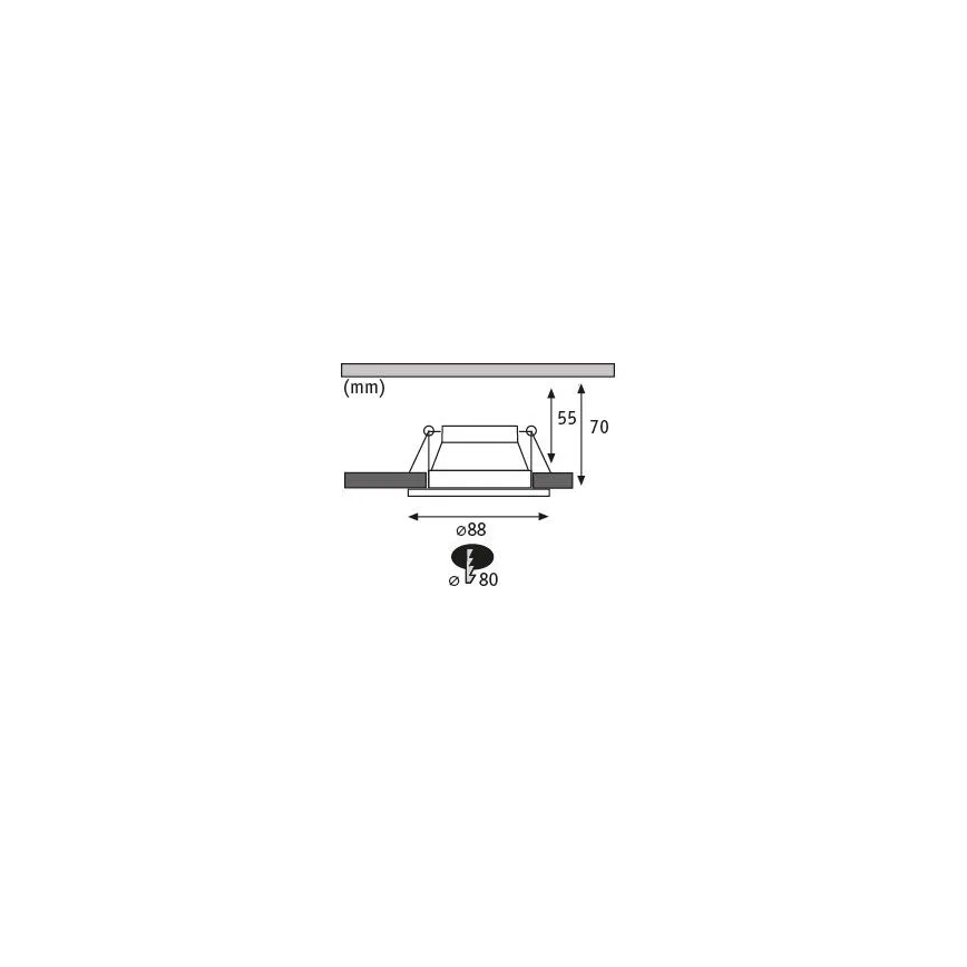 Paulmann 93402 - SETTI 3xLED/6W IP44 Himmennettävä kylpyhuoneen kattovalaisin COLE 230V