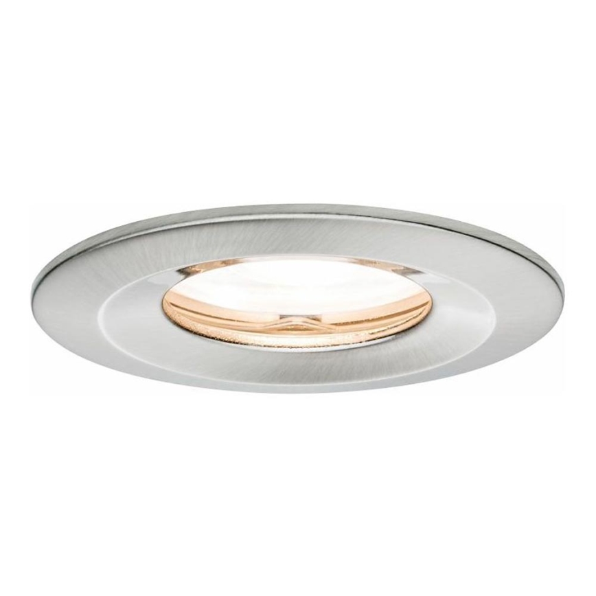 Paulmann 93976 - LED-GU10/7W IP65 Himmennettävä kylpyhuonevalo NOVA 230V