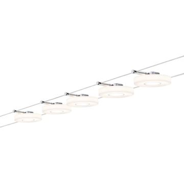 Paulmann 94109 - SETTI 5xLED/4,3W Kohdevalo johtosysteemiin MAC 230V