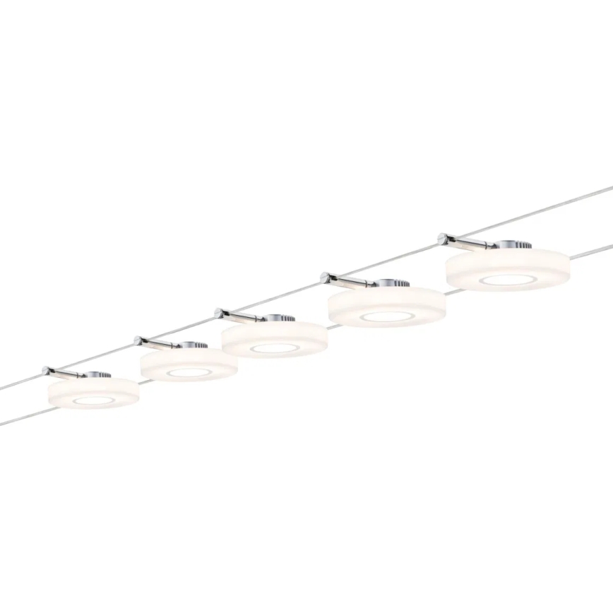 Paulmann 94109 - SETTI 5xLED/4,3W Kohdevalo johtosysteemiin MAC 230V