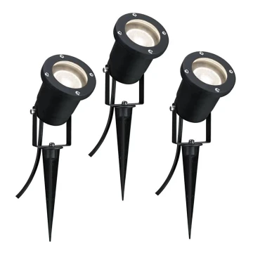 Paulmann 98897 - SET 3xLED GU10/3,5W IP65 Ulkovalaisin 230V