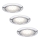 Paulmann 99814 - SETTI 3x Riippuva LED-kattovalaisin MICRO LINE LED/1W/230V/12V