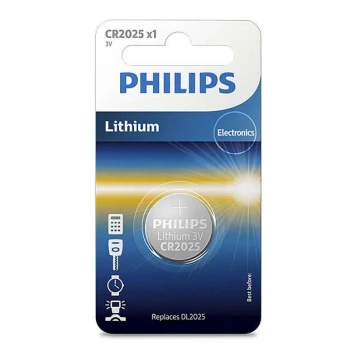 Philips CR2025/01B - Litiumkenno CR2025 MINICELLS 3V 165mAh