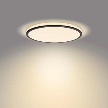 Philips - Himmennettävä LED-kattovalaisin SCENE SWITCH LED/18W/230V halkaisija 30 cm 2700K musta