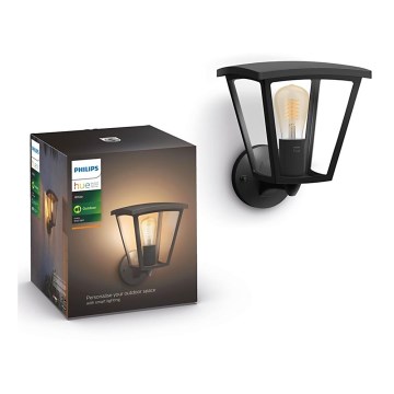 Philips - Himmennettävä ulkoseinävalo Hue INARA 1xE27/7W/230V Wi-Fi IP44