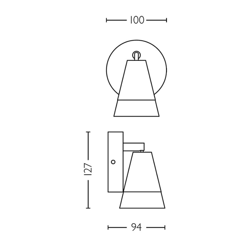 Philips - Kohdevalo CLEFT 1xGU10/5W/230V