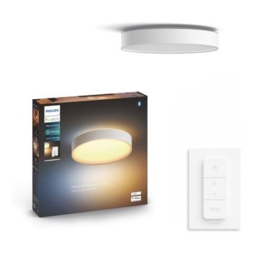 Philips - LED Himmennettävä kylpyhuone valo Hue DEVERE LED/19,2W/230V IP44 d. 381 mm 2200-6500K + kaukosäädin