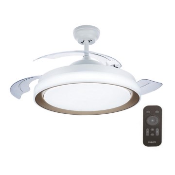 Philips - LED-kattotuuletin LED/35W/230V 5500/4000/2700K + kaukosäädin