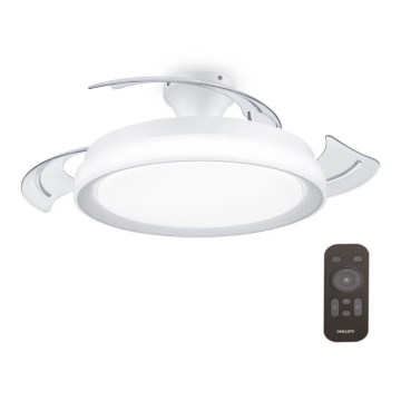 Philips - LED-kattovalaisin tuulettimella BLISS LED/35W/230V 5500/4000/2700K valkoinen + kauko-ohjaus