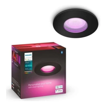 Philips - LED RGBW Himmennettävä kylpyhuoneen upotettava valo Hue XAMENTO GU10/5,7W/230V IP44 2200-6500K