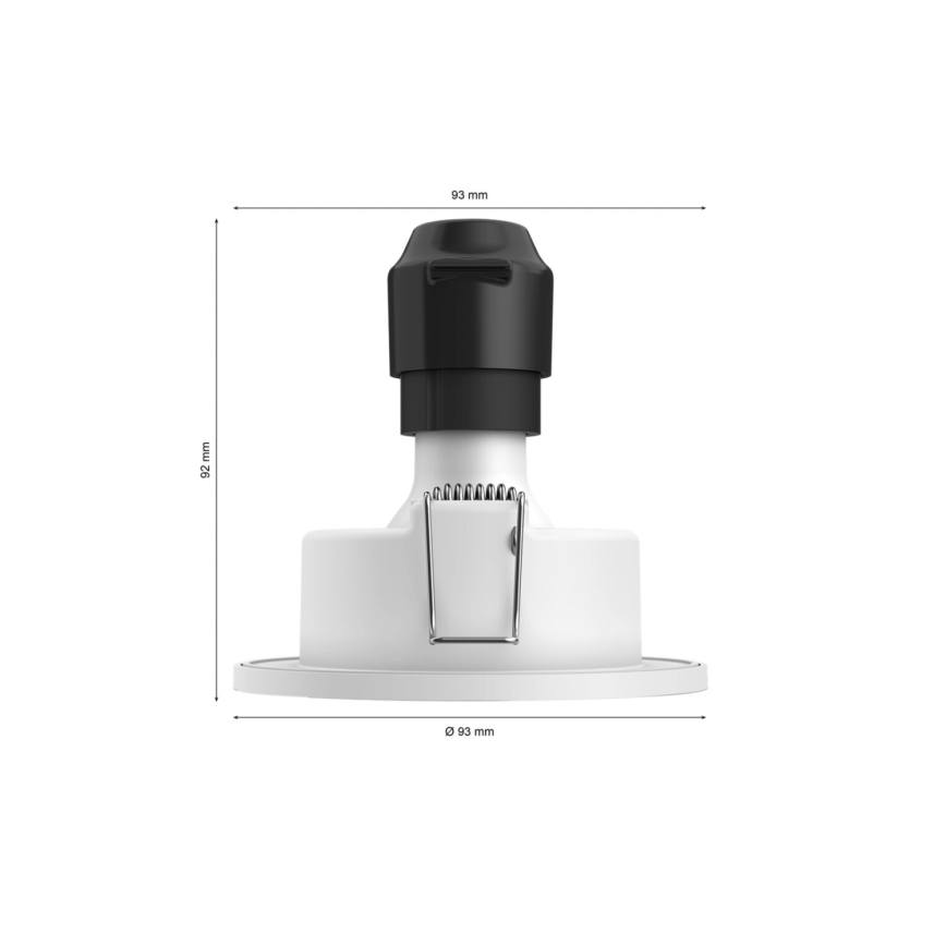 Philips - LED RGBW Himmennettävä kylpyhuoneen kattovalaisin Hue XAMENTO 1xGU10/4,2W/230V 2000-6500K IP44