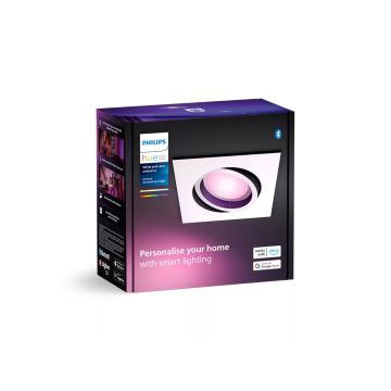 Philips - LED RGBW Himmennettävä riippuva kattovalaisin Hue CENTURA 1xGU10/4,2W/230V 2000-6500K