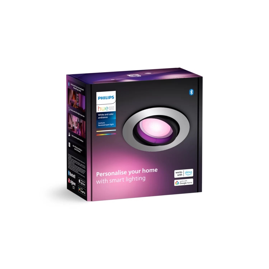 Philips - LED RGBW Himmennettävä riippuva kattovalaisin Hue CENTURA 1xGU10/4,2W/230V 2000-6500K