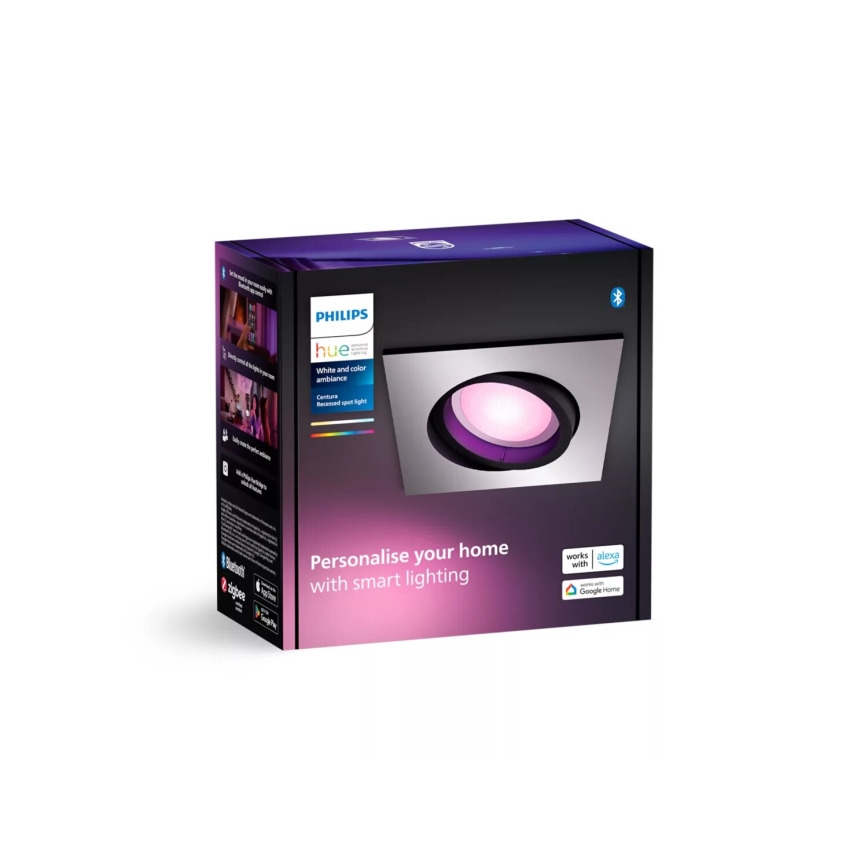 Philips - LED RGBW Himmennettävä riippuva kattovalaisin Hue CENTURA 1xGU10/4,2W/230V 2000-6500K