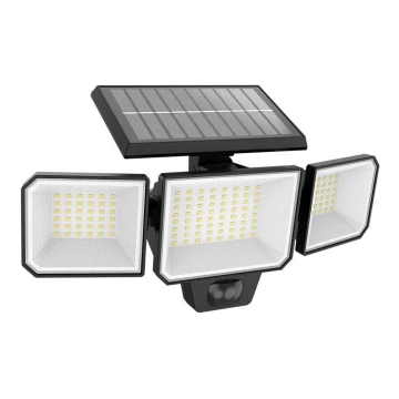 Philips - LED-seinävalonheitin aurinkokennolla NYSIL-anturilla 3xLED/8,7W/3,7V IP65