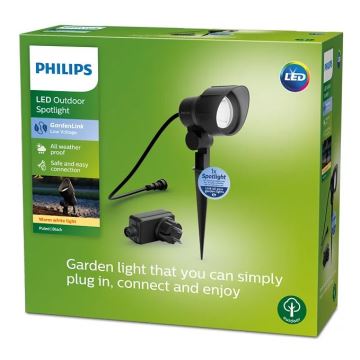 Philips - LED Ulkokohdevalo LED/24W/230V 2700K IP44