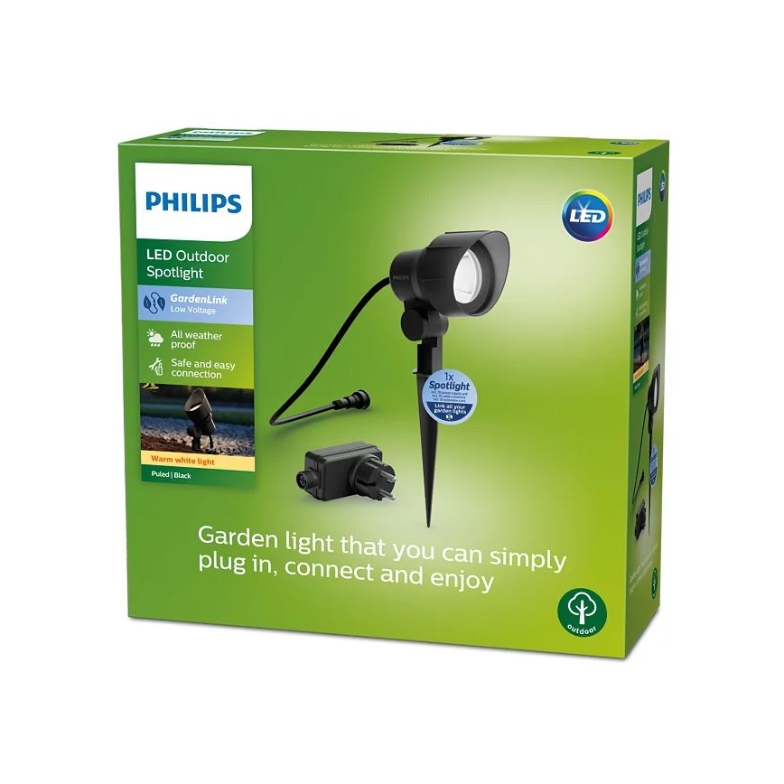 Philips - LED Ulkokohdevalo LED/24W/230V 2700K IP44