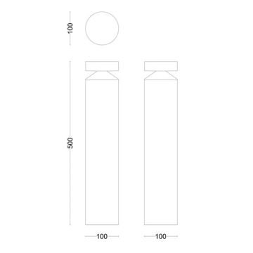 Philips - LED-ulkolamppu LAVEN LED/6W/230V 2700K IP44