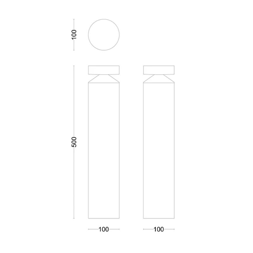 Philips - LED-ulkolamppu LAVEN LED/6W/230V 2700K IP44