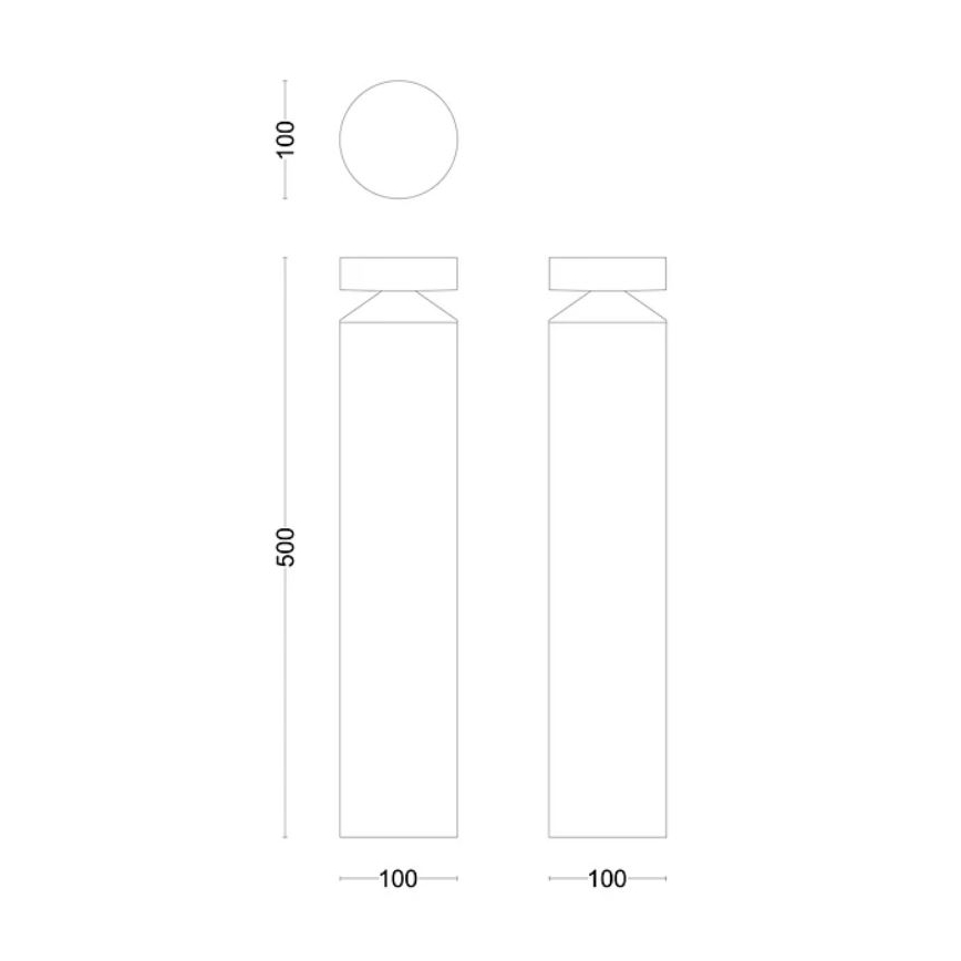 Philips - LED-ulkolamppu LAVEN LED/6W/230V 4000K IP44