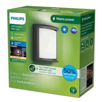 Philips - LED-ulkoseinävalaisin SAMONDRA LED/3,8W/230V IP44