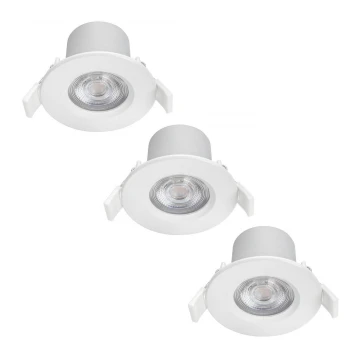 Philips - SETTI 3x Himmennettävä LED-valaisin kylpyhuoneeseen LED/5W/230V 2700K IP65