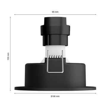 Philips - SETTI 3x Himmennettävä riippuva LED-kattovalaisin Hue MILLISKIN 1xGU10/4,2W/230 2200-6500K