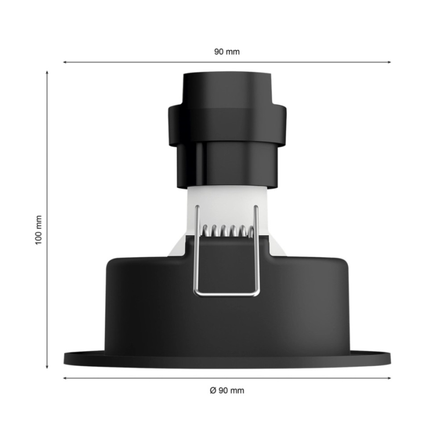 Philips - SETTI 3x Himmennettävä riippuva LED-kattovalaisin Hue MILLISKIN 1xGU10/4,2W/230 2200-6500K