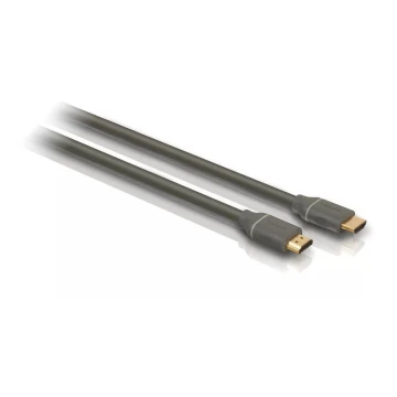 Philips SWV4432S/10 - HDMI-kaapeli Ethernetillä, HDMI 1,4 A -liitin 1,5 m harmaa