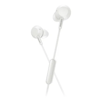 Philips TAE4105WT/00 - Bluetooth-kuulokkeet mikrofonilla JACK 3,5 mm valkoinen