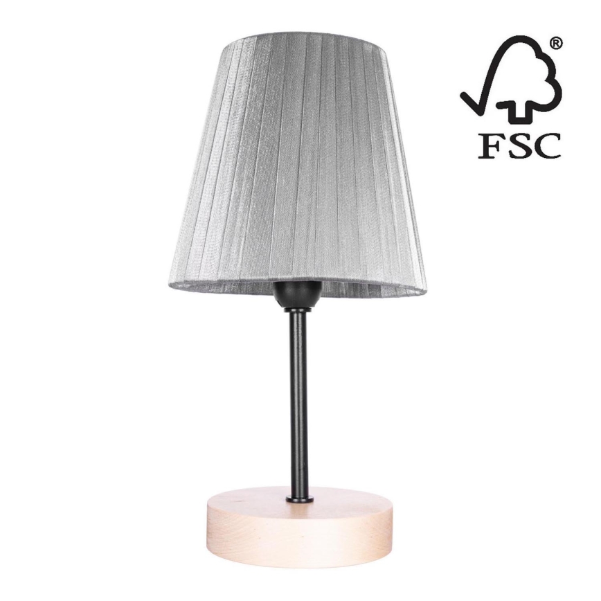 Pöytävalaisin MILA 1xE14/25W/230V birch – FSC sertifioitu