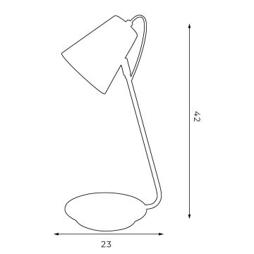 Pöytävalaisin TABLE LAMPS 1xE27/60W/230V