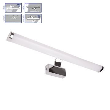 Prezent 70225 - LED Himmennettävä kylpyhuoneen peilivalaisin SOLANA LED/12W/230V IP44 3000/4000K 60 cm