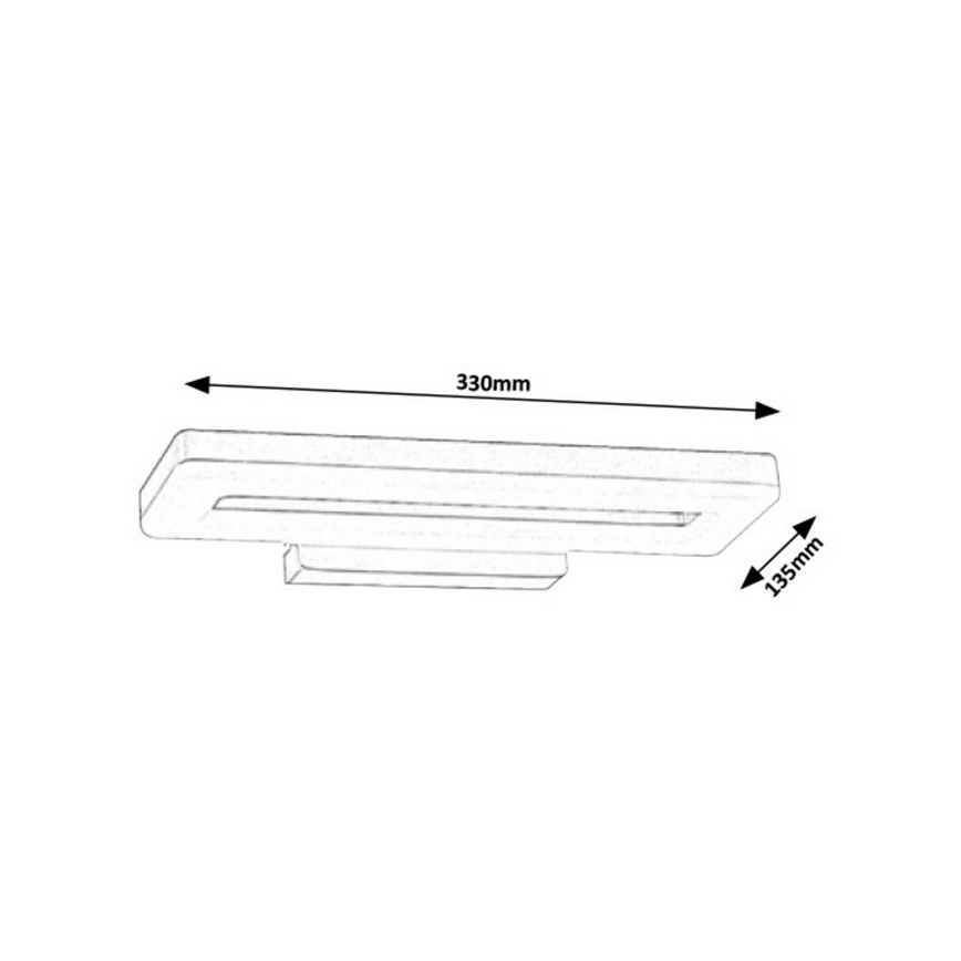 Rabalux - LED-seinävalaisin LED/16W/230V