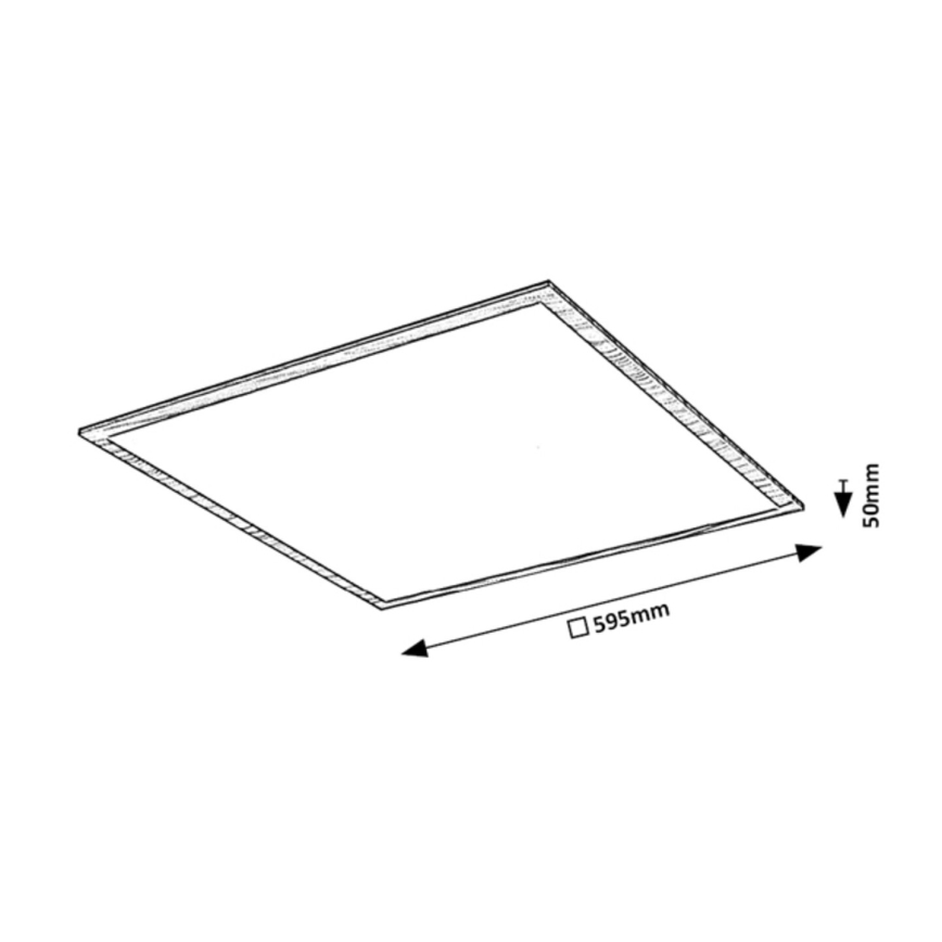 Rabalux - Kiinteä LED-paneeli LED/40W/230V 4000K