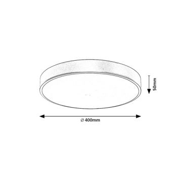 Rabalux - LED-kattovalaisin LED/36W/230V 3000K