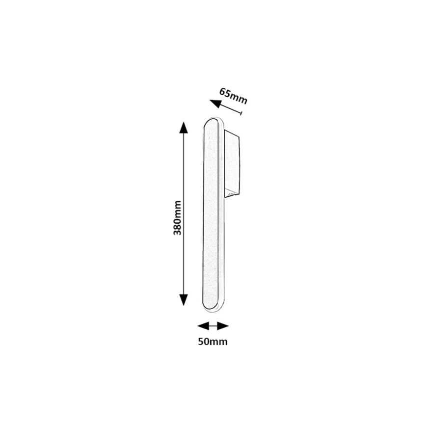 Rabalux - LED-seinävalaisin LED/12W/230V 3000/4000K