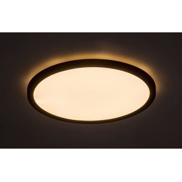 Rabalux - LED-kattovalaisin LED/36W/230V 3000/4000/6000K halkaisija 40 cm musta