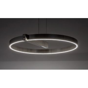 Rabalux - LED-kattokruunu johdossa LED/34W/230V mattakromi