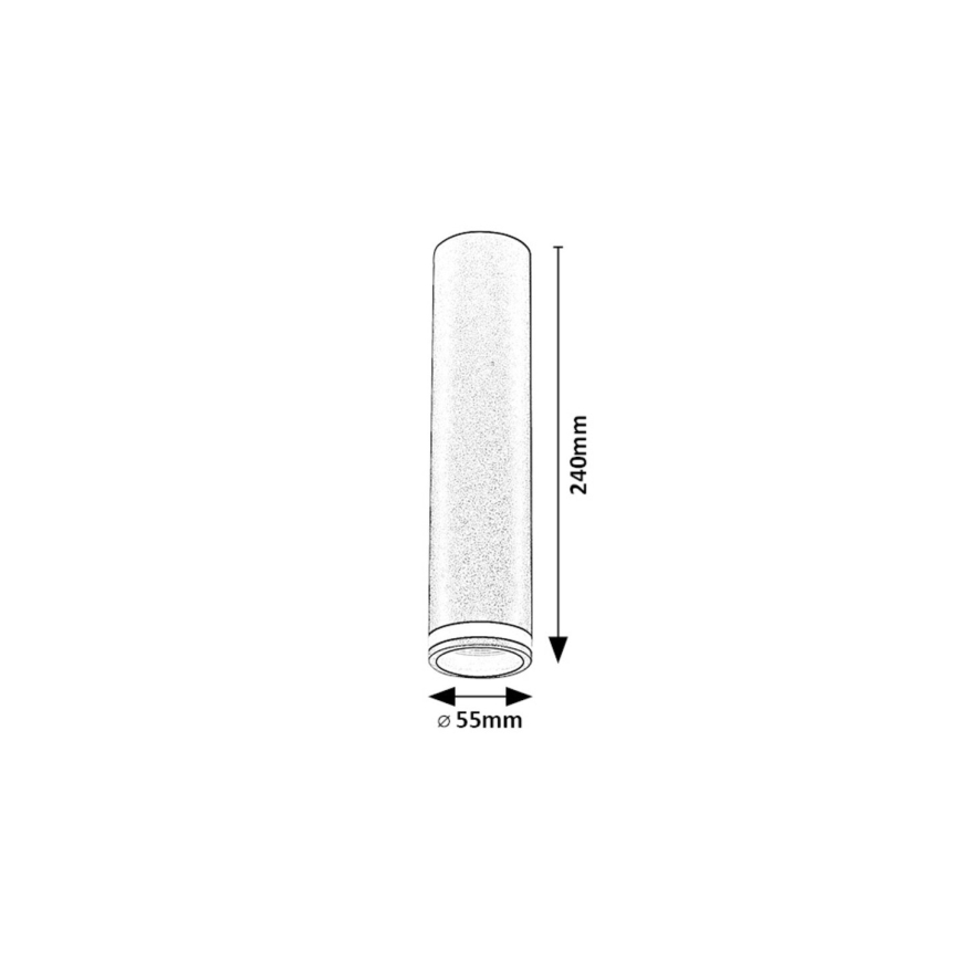 Rabalux - Kohdevalo 1xGU10/35W/230V 24 cm