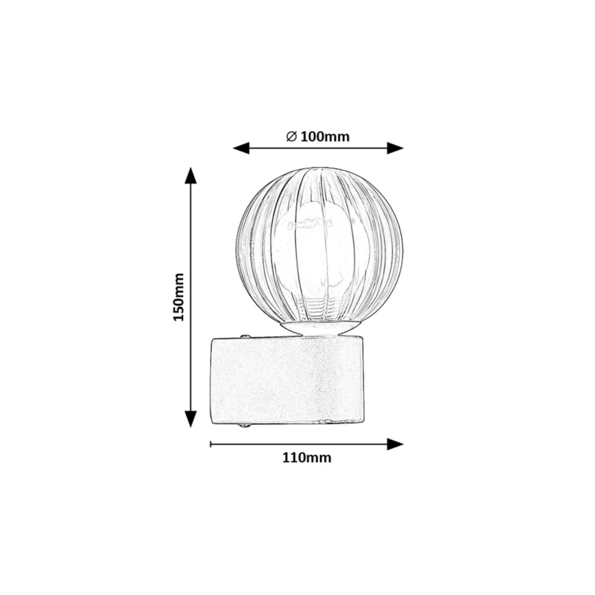 Rabalux - Ulkoseinävalaisin 1xG9/3,5W/230V IP44