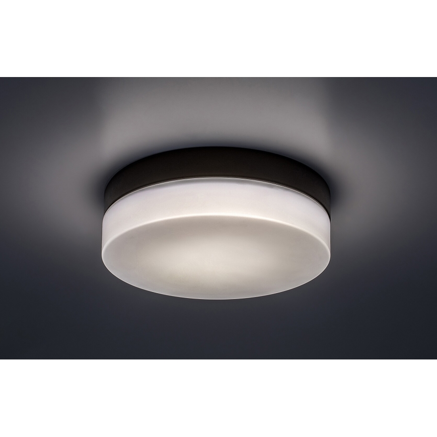 Rabalux - LED-kattovalaisin kylpyhuoneeseen LED/15W/230V IP44 4000K halkaisija 23 cm musta