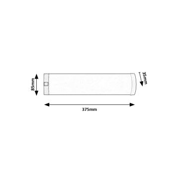 Rabalux - Keittiökaappien alla oleva LED-valo LED/5W/230V 4000K kromi