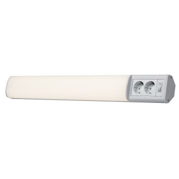 Rabalux - Keittiökaappien alla oleva LED-valo kahdella pistokkeella LED/15W/230V 4000K 70 cm valkoinen