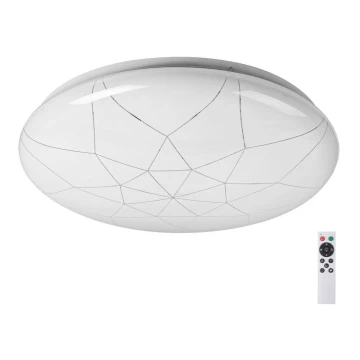 Rabalux - LED Himmennettävä kattovalaisin LED/24W/230V Wi-Fi 3000-6500K + kaukosäädin