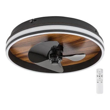 Rabalux - LED Himmennettävä kattovalaisin tuulettimella LED/30W/230V 3000-6500K + kauko-ohjaus